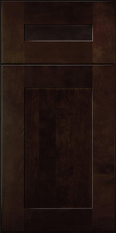 Nantucket mocha stained